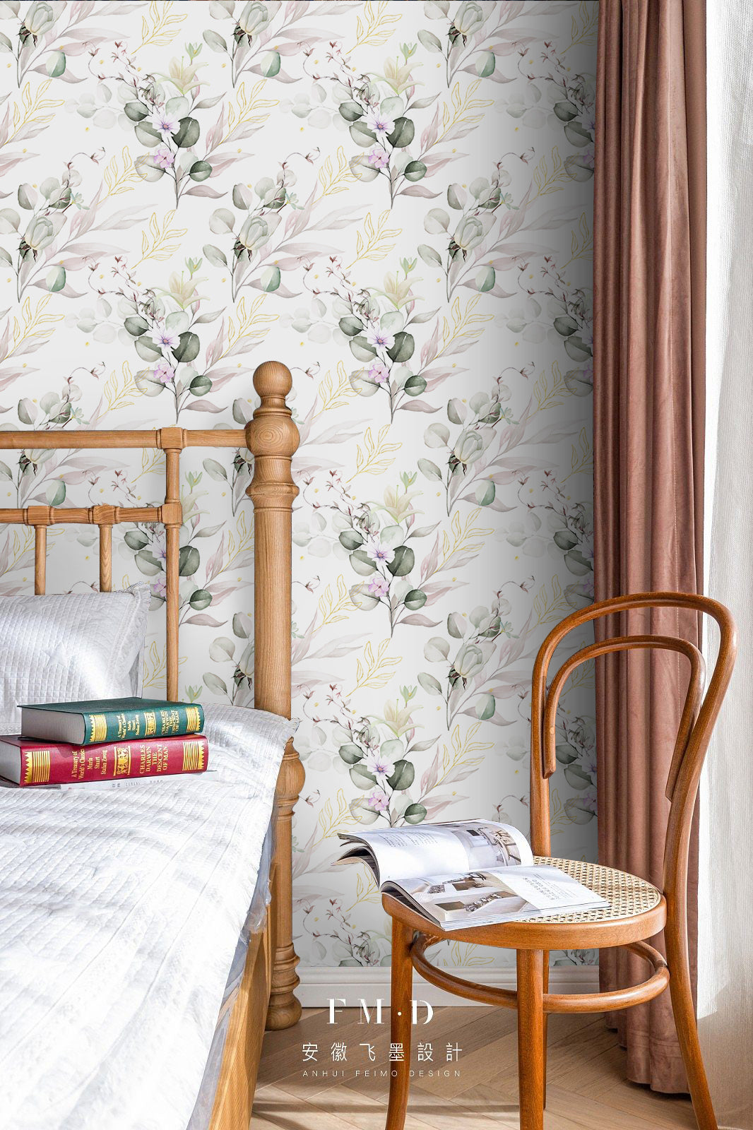 5m Roll Peel and Stick Vinyl 3D Wallpaper Caravan Cabinet, Gift Wrapping, Office, Bed and breakfast, Renter-3 colors