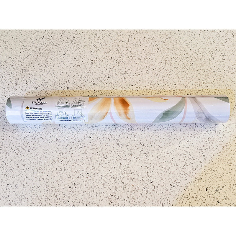 STICKCOOL 10m Watercolor Daisy Bloom peel and stick Wallpaper Gift wrapping