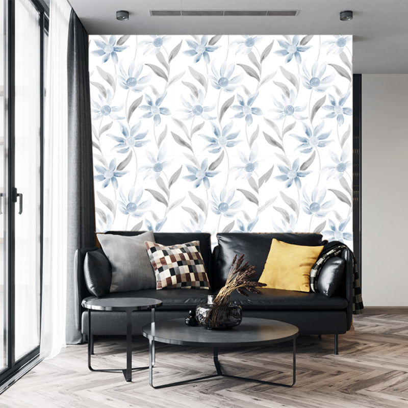 STICKCOOL 10m Watercolor Daisy Bloom peel and stick Wallpaper Gift wrapping