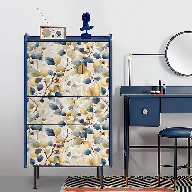 5m Roll Peel and Stick Vinyl 3D Wallpaper Caravan Cabinet, Gift Wrapping, Office, Bed and breakfast, Renter-3 colors