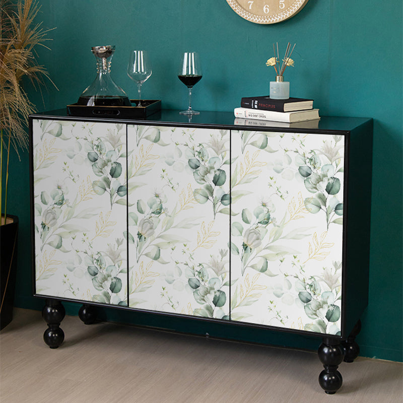 5m Roll Peel and Stick Vinyl 3D Wallpaper Caravan Cabinet, Gift Wrapping, Office, Bed and breakfast, Renter-3 colors