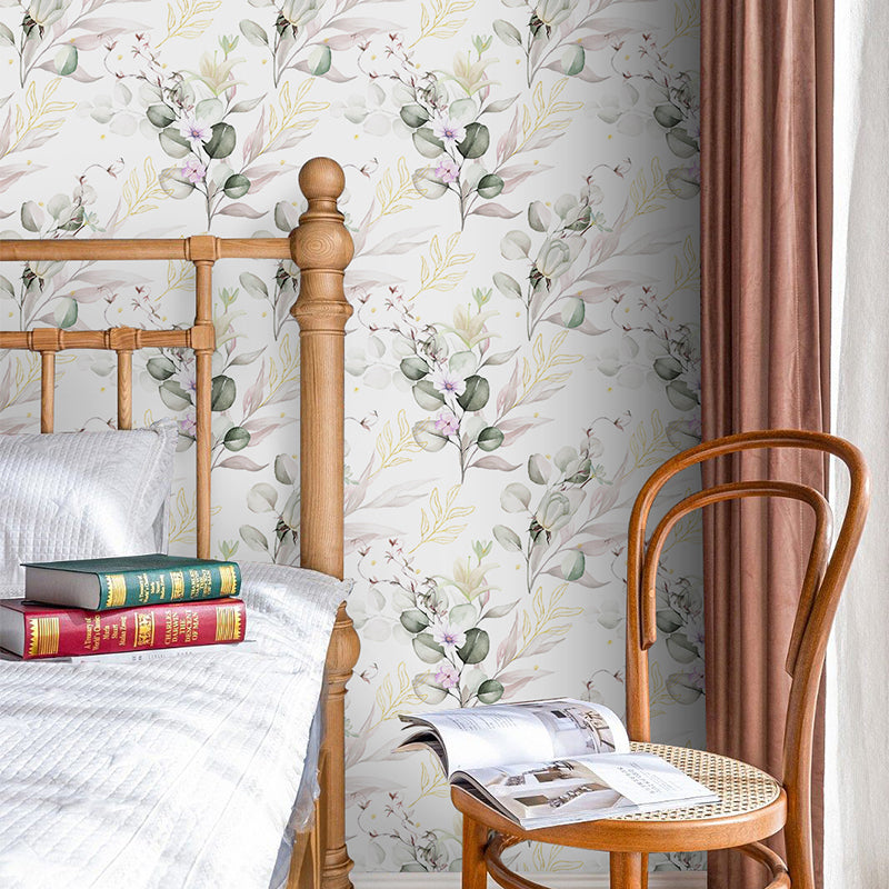 5m Roll Peel and Stick Vinyl 3D Wallpaper Caravan Cabinet, Gift Wrapping, Office, Bed and breakfast, Renter-3 colors