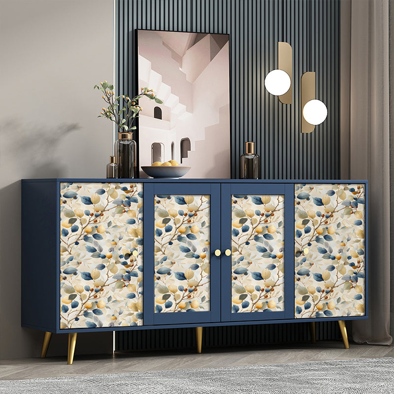 5m Roll Peel and Stick Vinyl 3D Wallpaper Caravan Cabinet, Gift Wrapping, Office, Bed and breakfast, Renter-3 colors