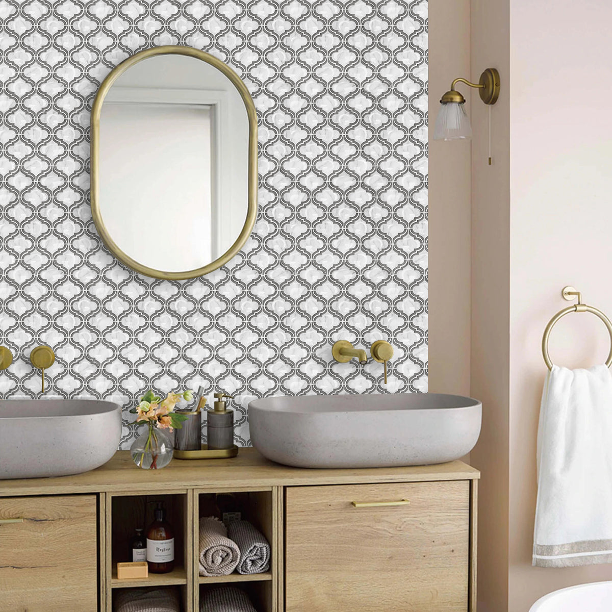 10-Sheet Subway Tiles Peel and Stick Backsplash, 30.5cmx30.5cm Stick on Tiles Kitchen Backsplash (Thickness 2.5mm)