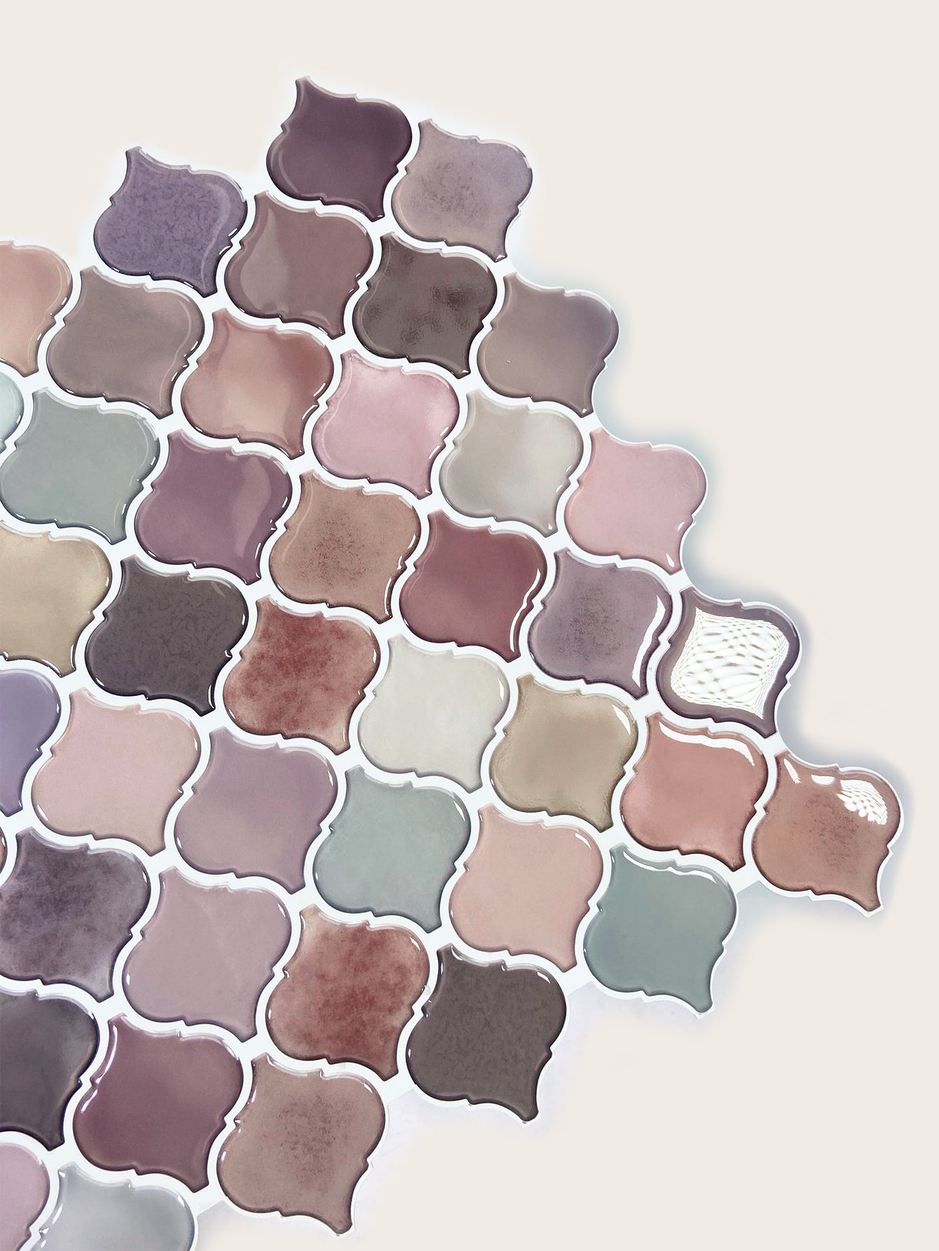 10-Sheet Subway Tiles Peel and Stick Backsplash, 30.5cmx30.5cm Stick on Tiles Kitchen Backsplash (Thickness 2.5mm)