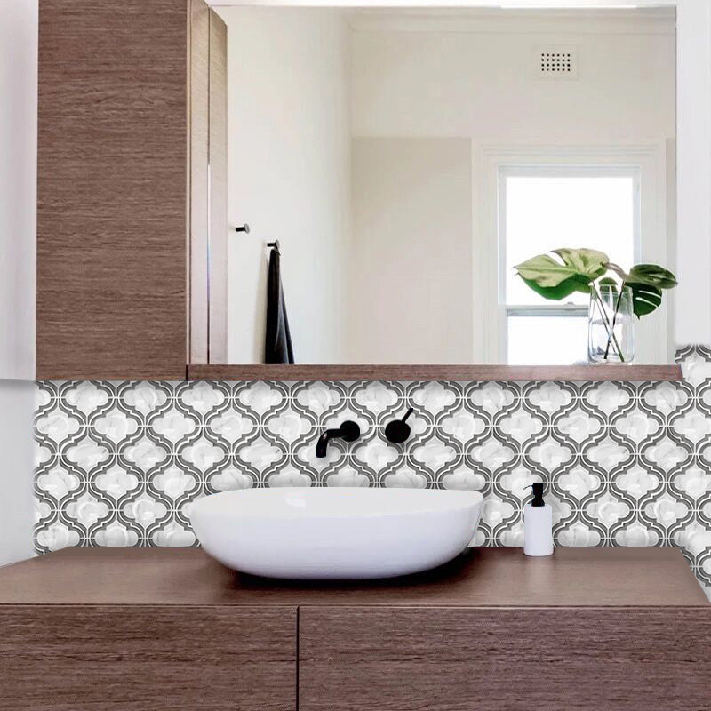 10-Sheet Subway Tiles Peel and Stick Backsplash, 30.5cmx30.5cm Stick on Tiles Kitchen Backsplash (Thickness 2.5mm)