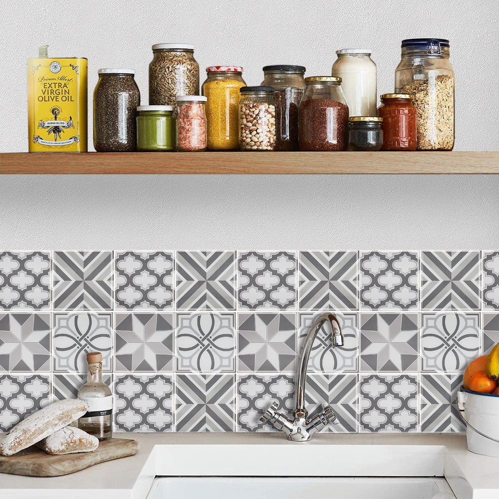 10-Sheet Subway Tiles Peel and Stick Backsplash, 30.5cmx30.5cm Stick on Tiles Kitchen Backsplash (Thickness 1.2mm)