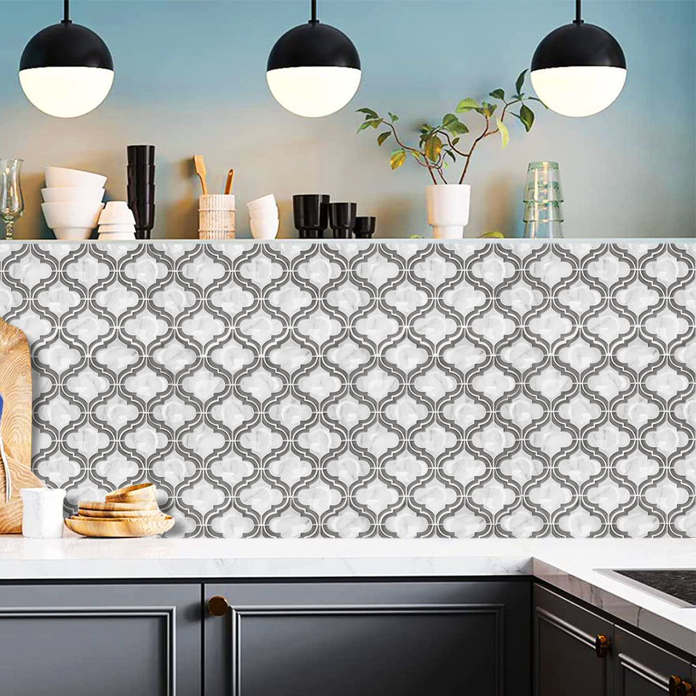 10-Sheet Subway Tiles Peel and Stick Backsplash, 30.5cmx30.5cm Stick on Tiles Kitchen Backsplash (Thickness 2.5mm)