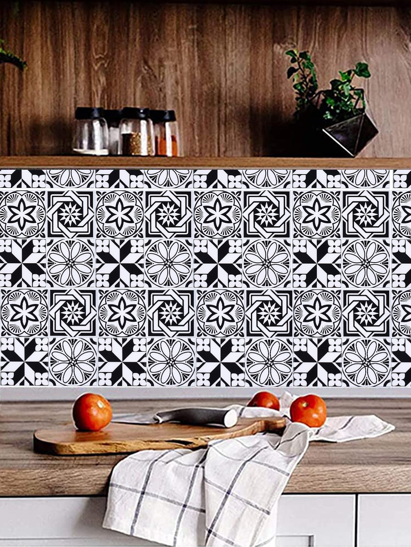 10-Sheet Subway Tiles Peel and Stick Backsplash, 30.5cmx30.5cm Stick on Tiles Kitchen Backsplash (Thickness 1.2mm)